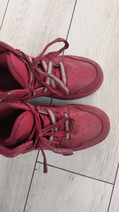 Buty za kostkę czerwone Sprandi r.32