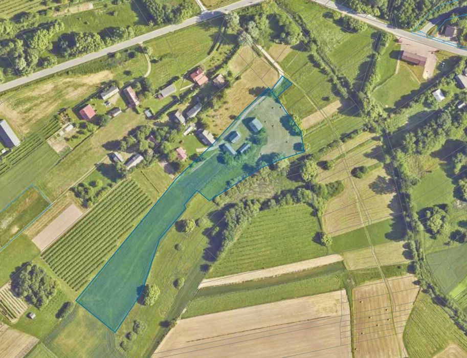 Widokowe siedlisko na Roztoczu Zachodnim | dom, zabudowania, studnia – další