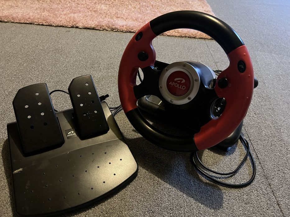 Kierowncia i pedały Apollo do gier