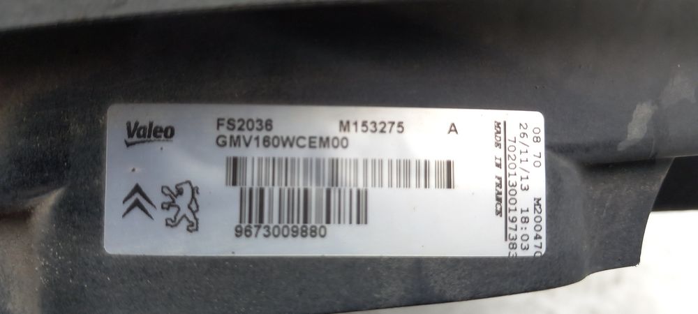 Termoventilador / motoventilador PEUGEOT Partner II