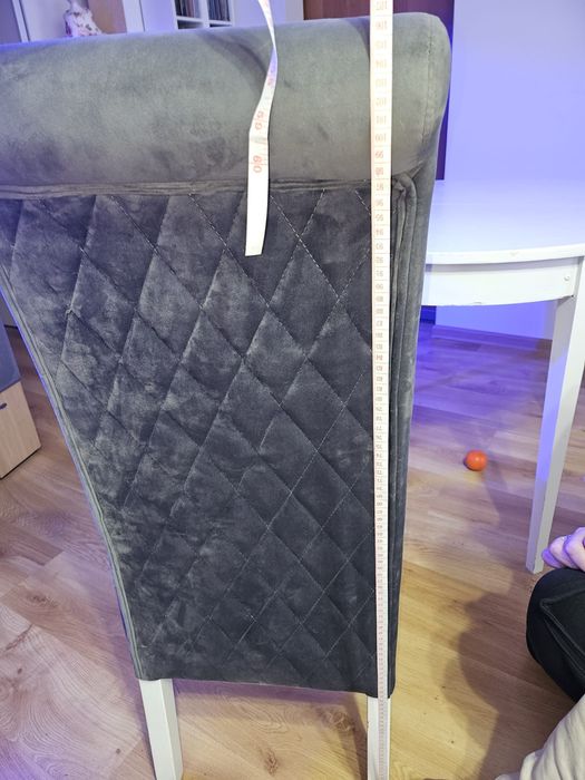 Drewniany stół rozkładany + 4 krzesła