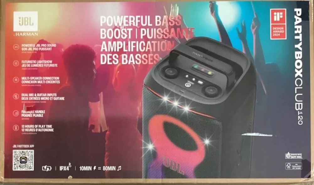 Coluna JBL PartyBox Club