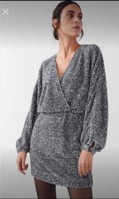 Mango шикарное платье