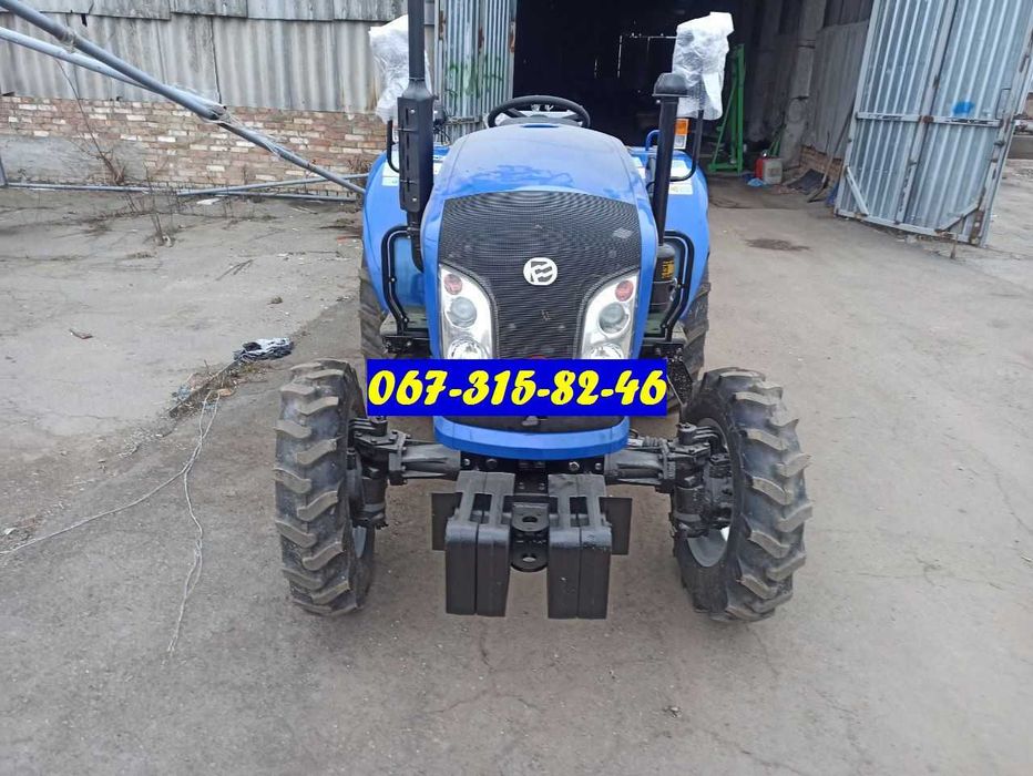 Мінітрактор Dongfeng DF 244 DHX - Широкі Колеса, Міцні Мости