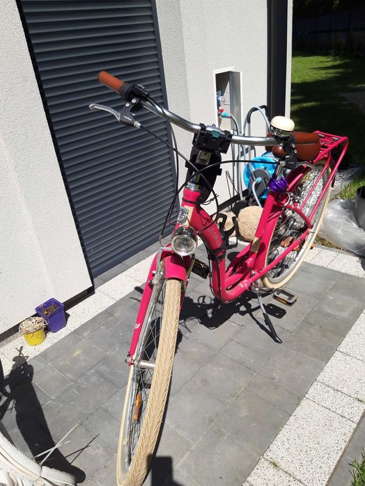 Rower damka Legrand Lille 5 różowy