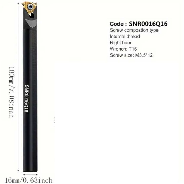 Nóż tokarski S08H-SCLCR06