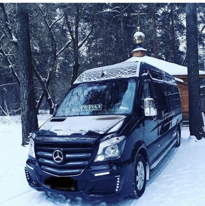 Рітуальні послуги транспорт катафалк кремація перевезення померлих