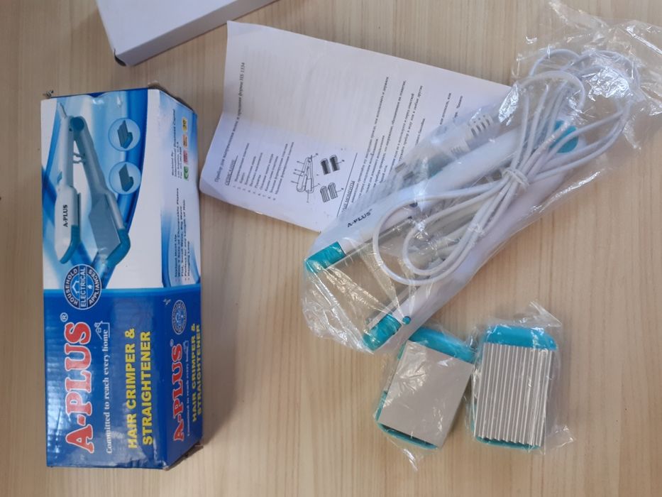 Утюжок для волос, гофре