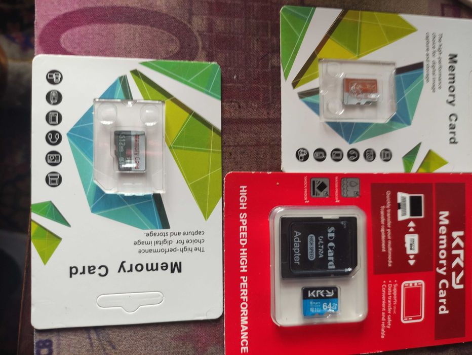 Флешка 64 Гб , 512 Гб микро СД  micro CD 512 Гб, 1 Тб и 2 Тб -новые.