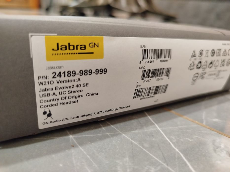 Продам usb гарнітуру Jabra Evolve2 40