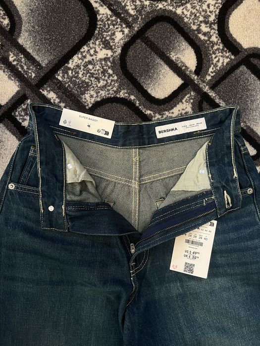 Джинси Bershka Super Baggy | Мега Беггі Джинси Bershka | Штани Бершка