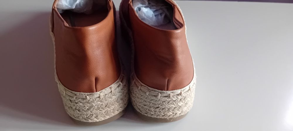 Espadryle 41 skóra ekologiczna