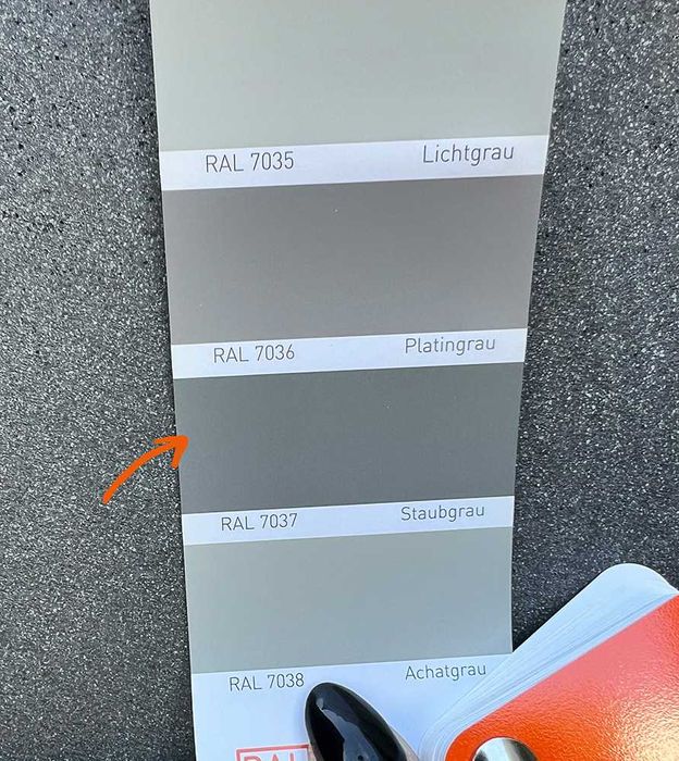 Donica duża lekka tarasowa ogrodowa Pottery Pots Jumbo Patt XS szara