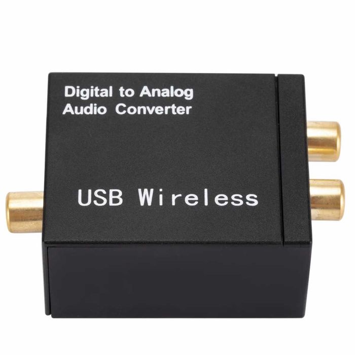Конвертер ЦАП оптический блютуз звука spdif Bluetooth адаптер аудио цифровой аналоговый wireless