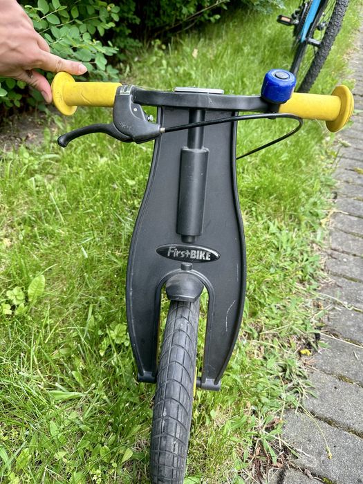 Rowerek biegowy First Bike Limited Black - z dodatkowym obniżeniem