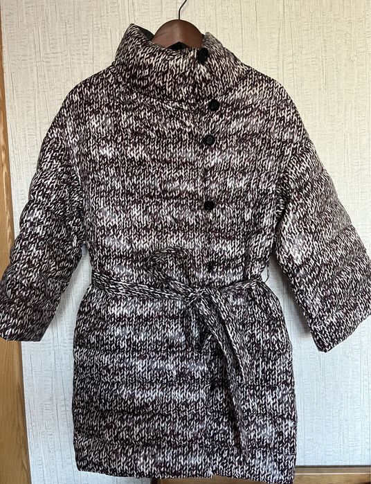 Женская куртка пуховик Elisabetta Franchi женский пуховик  38 размер