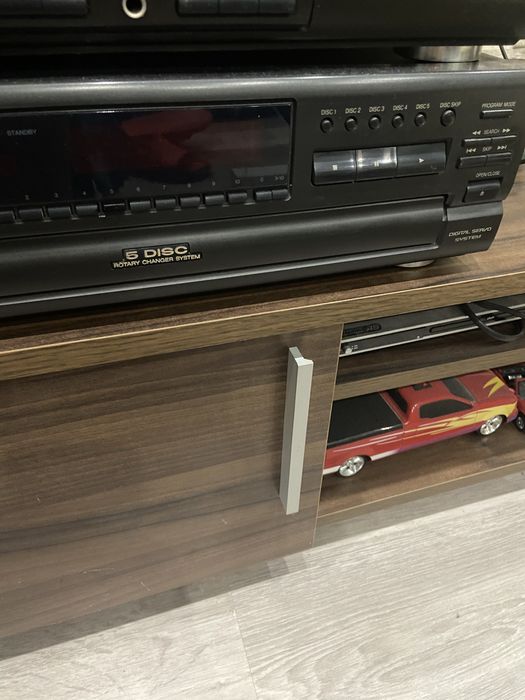 Technics zmieniarka cd +korektor