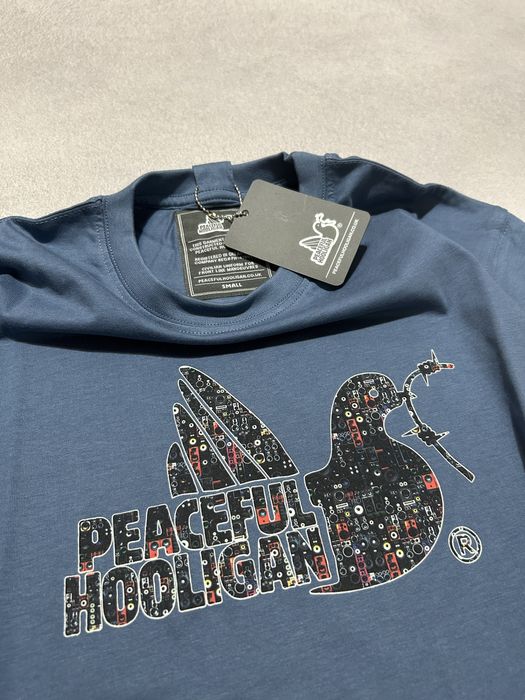 футболка Peaceful Hooligan System Dove Blue
