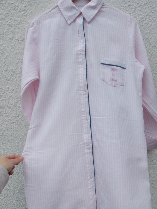 Koszula do spania w paski S/36