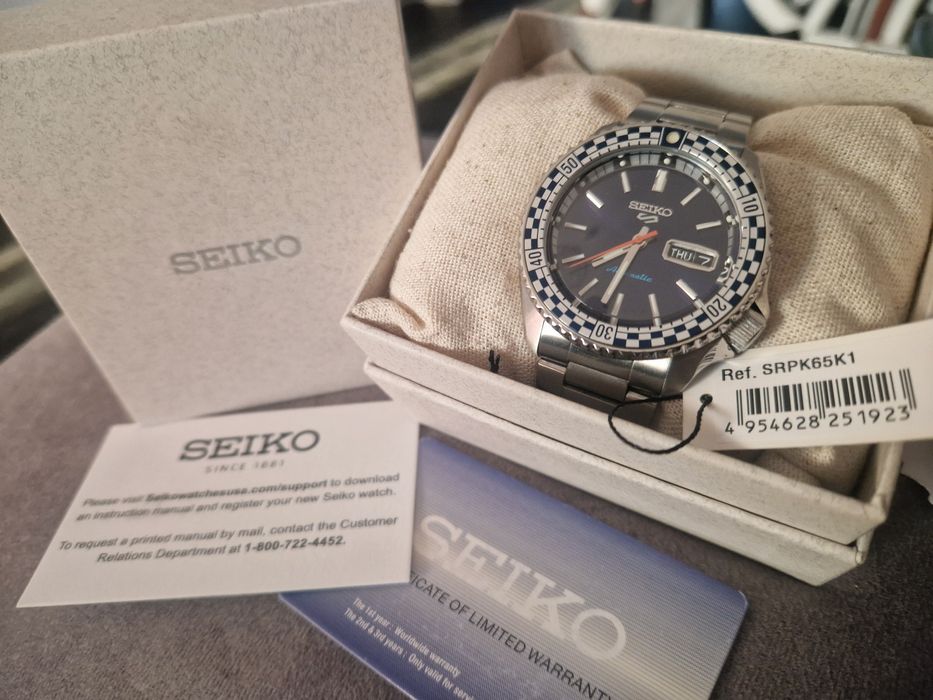 Zegarek Seiko SRPK65K1