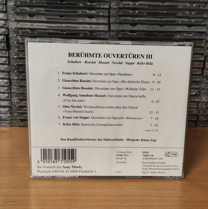 Beruhmte Ouverturen III