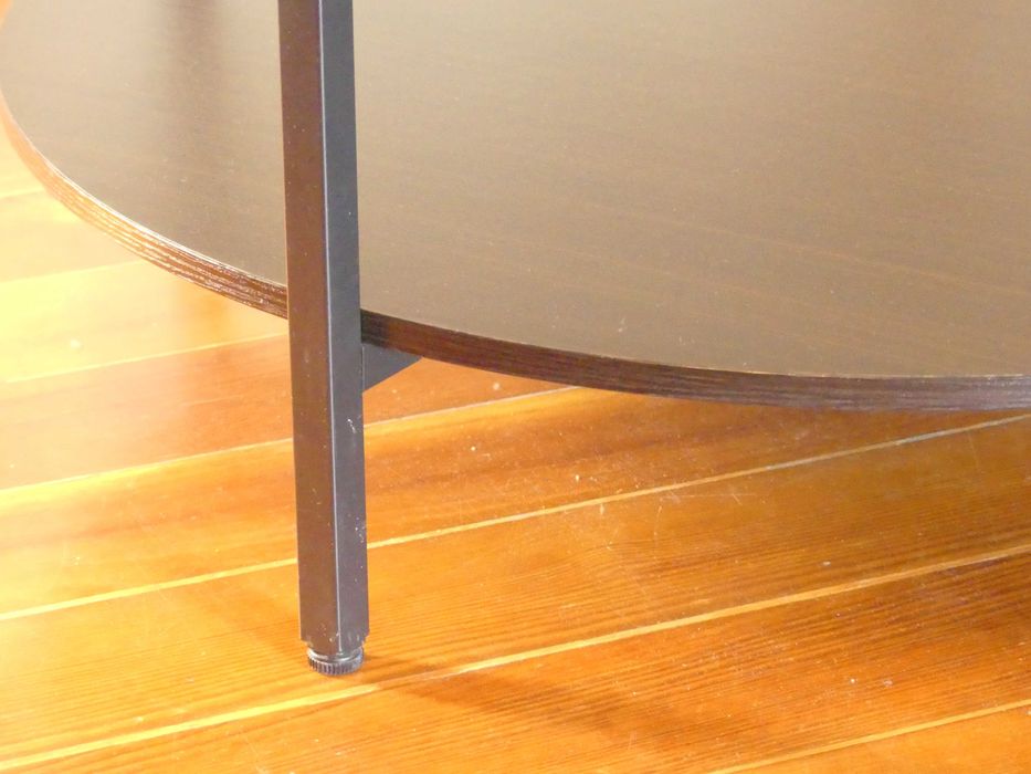 Mesa De Centro- Metal e Madeira - COMO NOVO