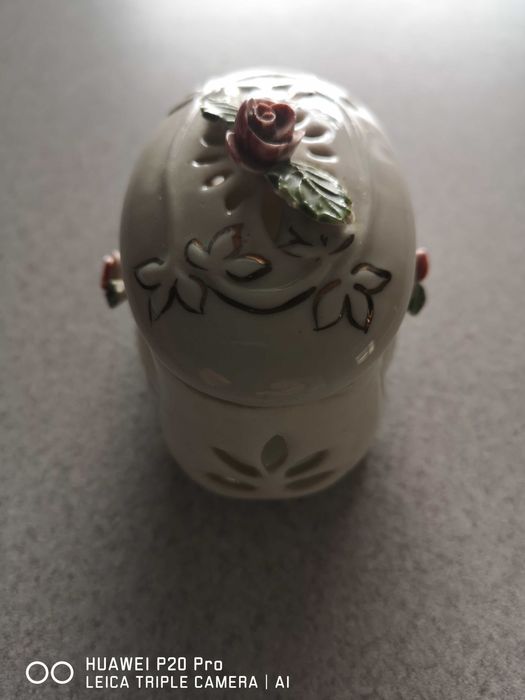 Szkatułka Pojemnik ceramiczny na biżuterię bibeloty