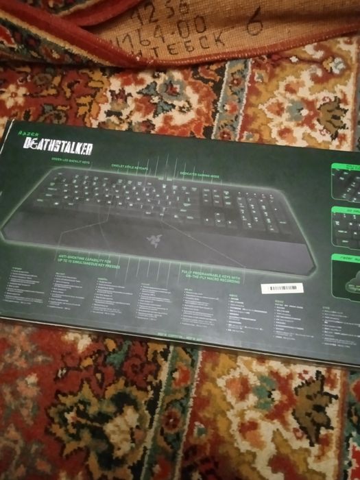 Клавиатура Рейзер Дид сталк.