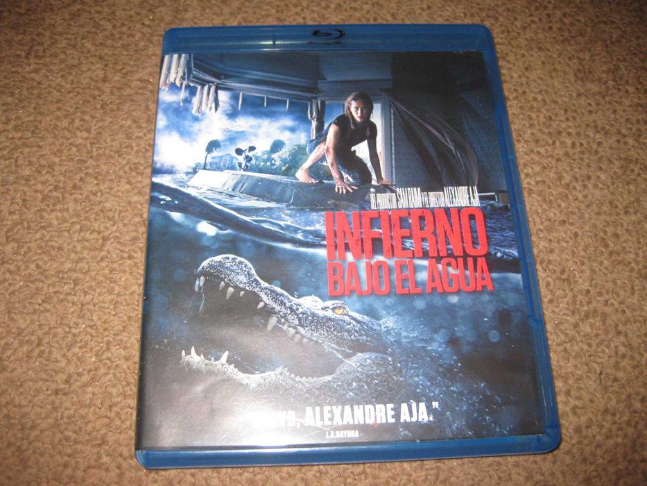Blu-Ray "Rastejantes" com Kaya Scodelario