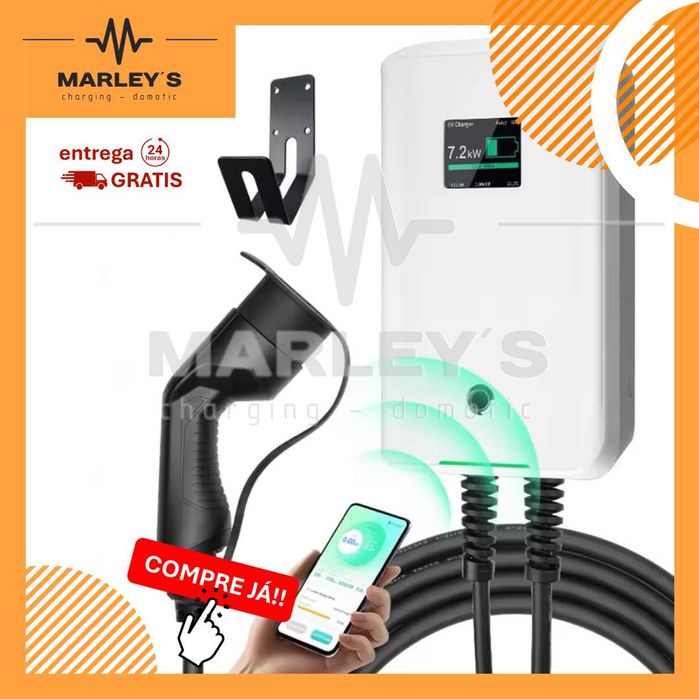 Wallbox Carregador - 22kw - 32A - Trifasica - C/ CABO Incluido64738600345217120