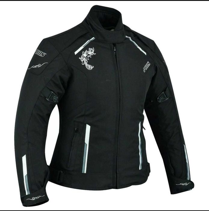 Casaco c/proteções de senhora mota scooter novo