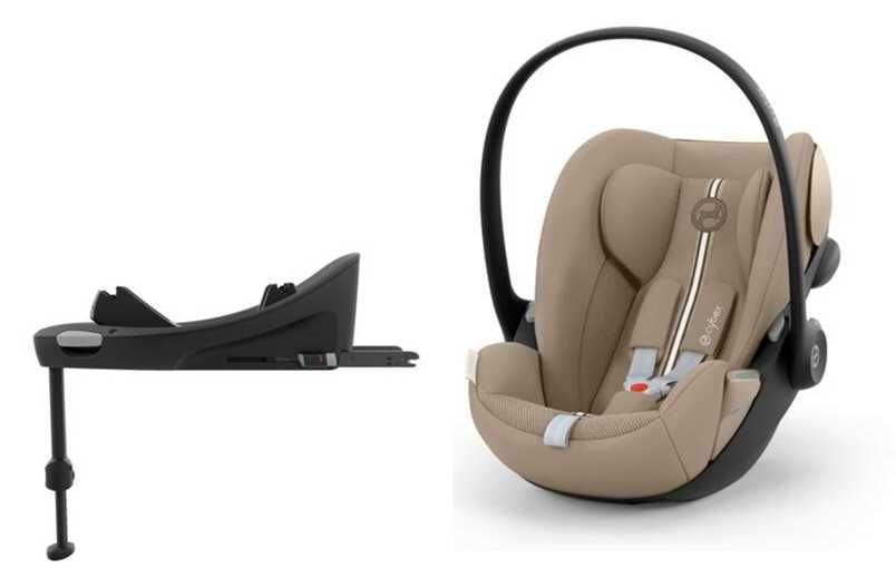 Zestaw CYBEX CLOUD G i-Size PLUS + Baza obrotowa G | kol. Almond Beige
