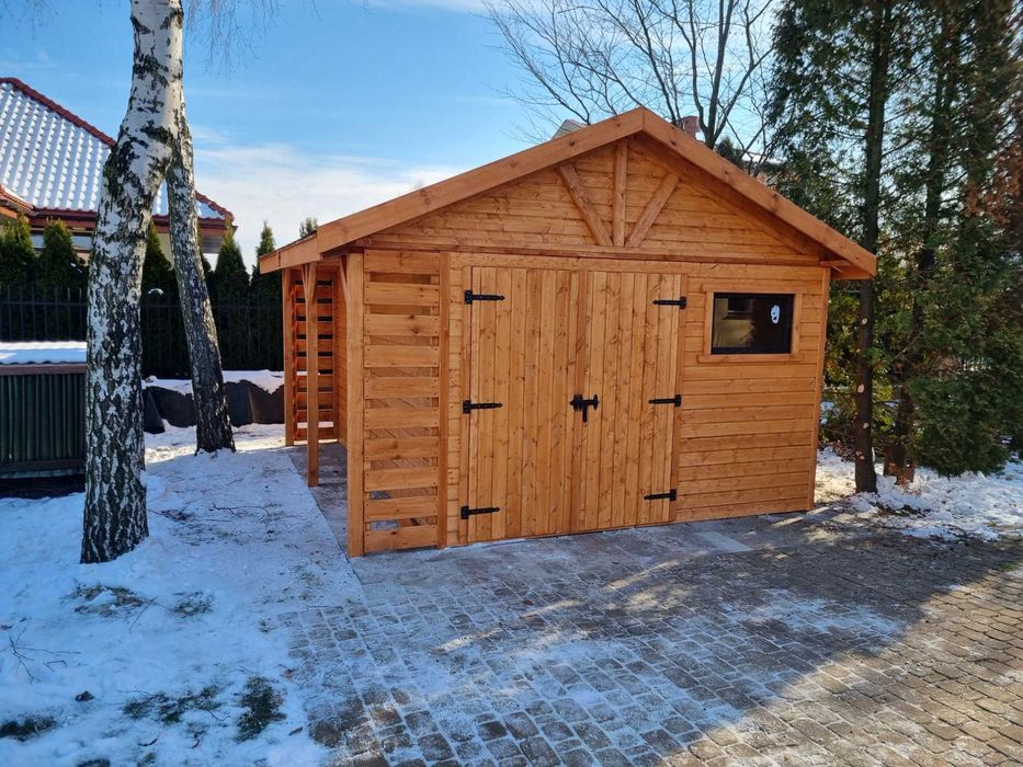 Domek narzędeziowy 4x4 Altana ogrodowa Drewutnia PRODUCENT