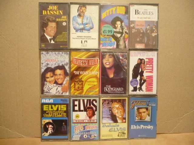 Wyprzedaż kaset magnetofonowych.Zestaw Pop + inne.NR.2.49 x MC.Polecam