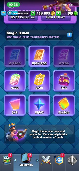 аккаунт клеш рояль