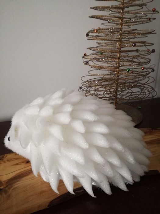 Figura decorativa, Ouriço branco