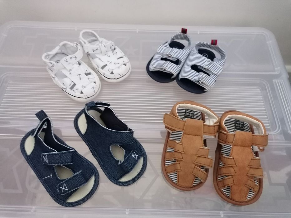 Sandálias recém nascido /bebé