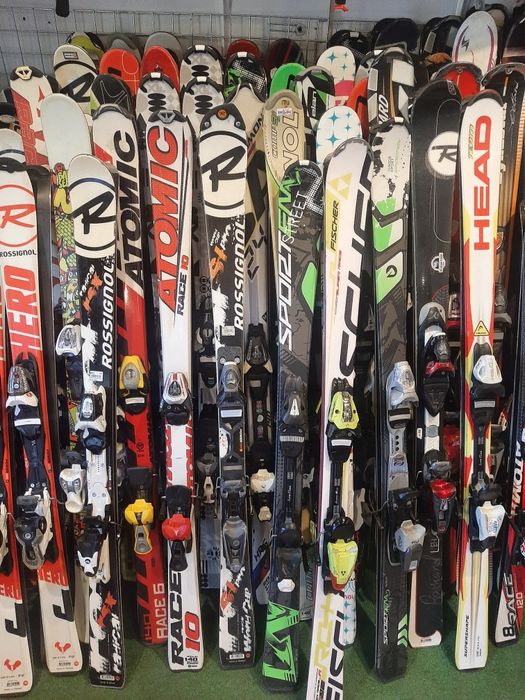 Używane narty 140 cm Łódź