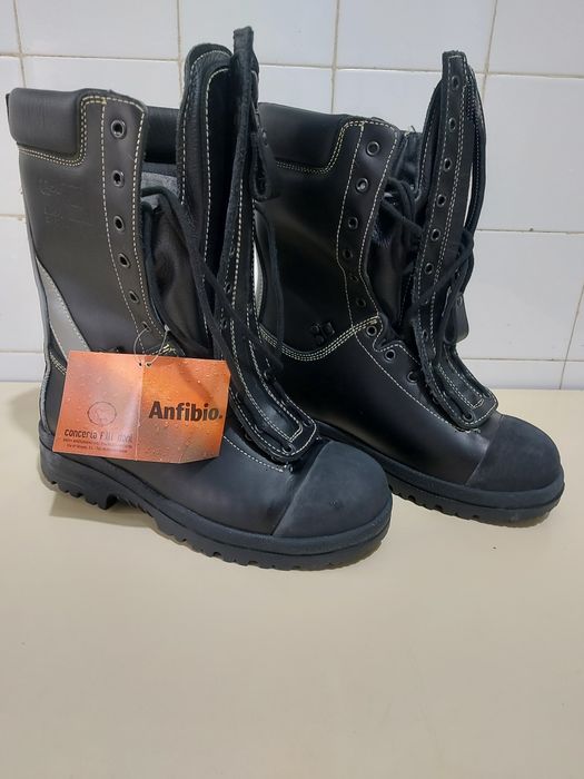 Botas tácticas ALICO para Bombeiros, Guarda florestal, Motosserrista, Tamanho 42
