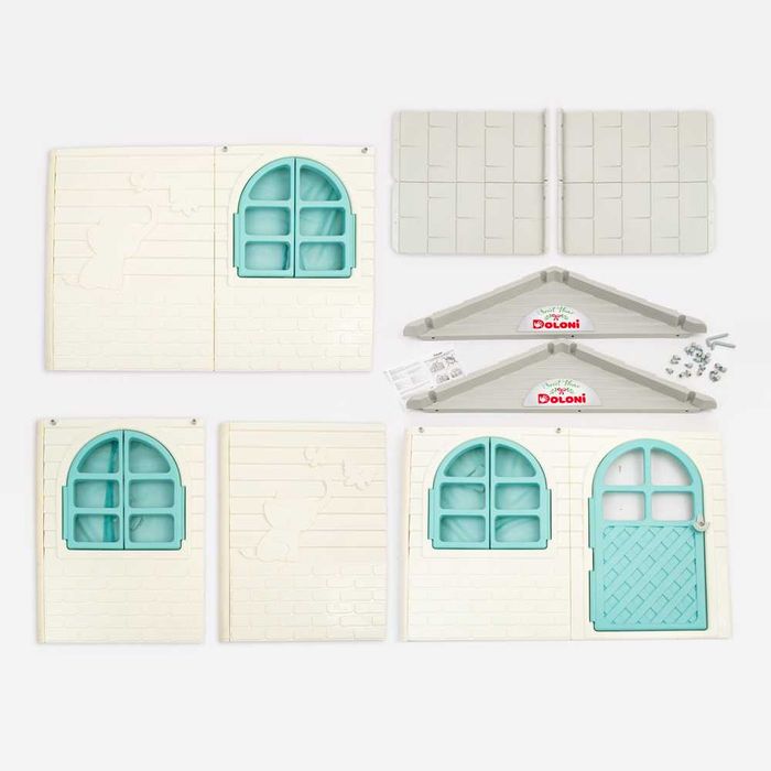 Детский игровой, будинок дитячій, пластиковый домик "Doloni"(02550/10)