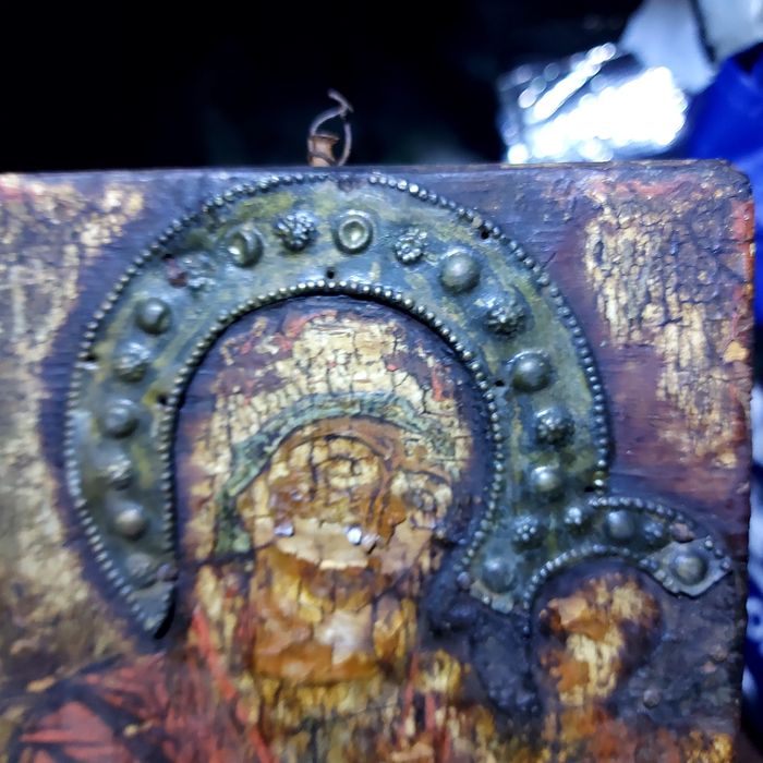 ikona bardzo stara nieduża