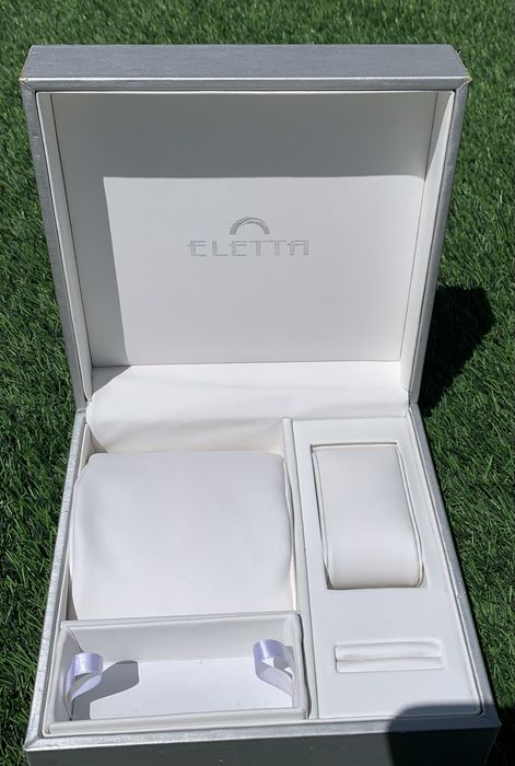 Estojo Eletta para relógio, braceletes, aros e anéis/ brincos