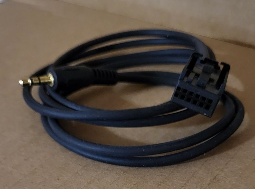NOWY adapter kabel przejściówka AUX 12PIN 12 pin męski