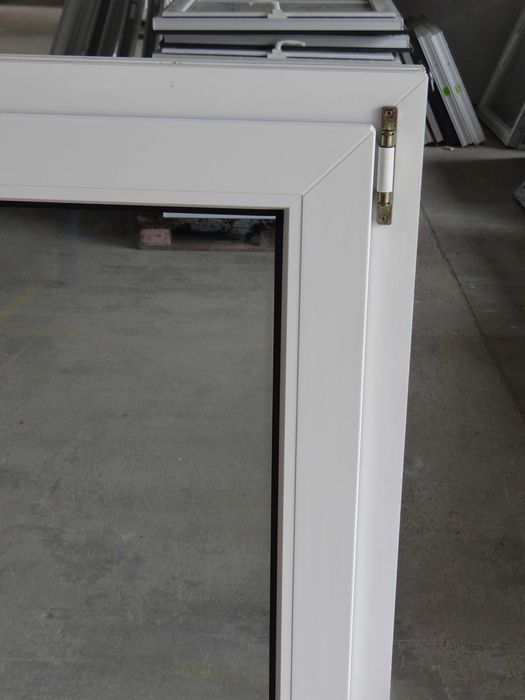 113x141 okno jednoskrzydłowe PCV używane - TANIE OKNA SZADEK