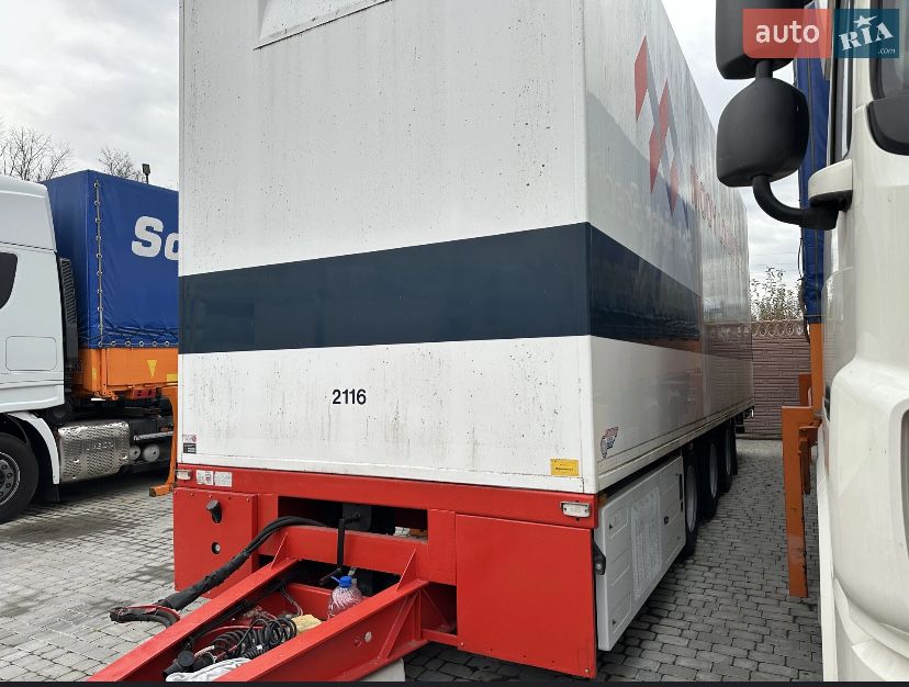 Groenewegen BPW рефрижератор thermo king 1000 будка шасі