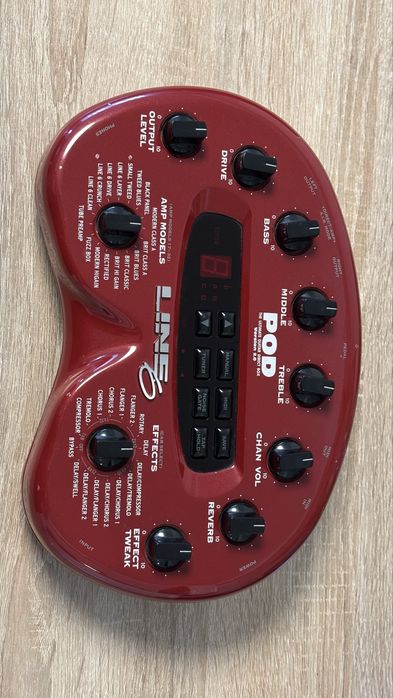 Multiefekt gitarowy Line 6 POD 2.0 + Footswitch FB4