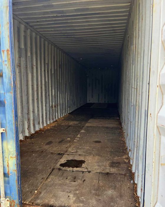 Contentor Marítimo 12 Metros Altura Extra (40 pés HC)