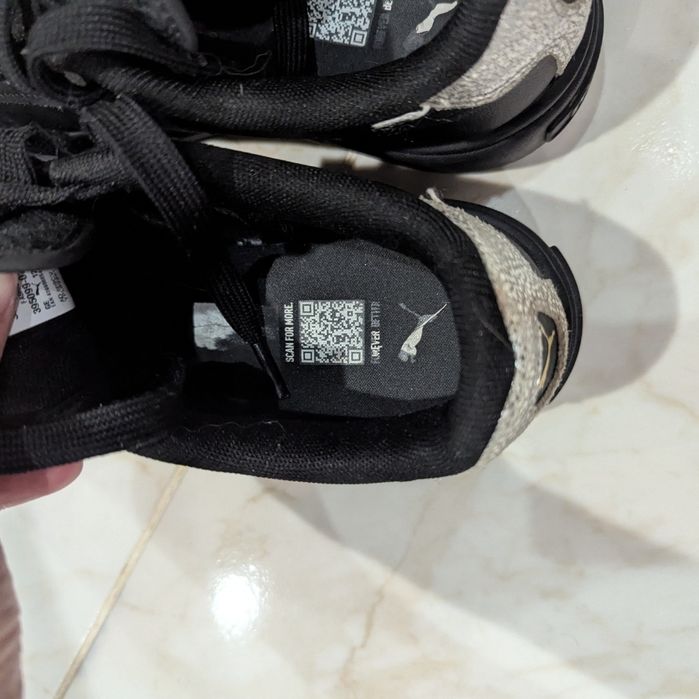 Стильні кросівки Puma Karmen Metallic Shine на платформі