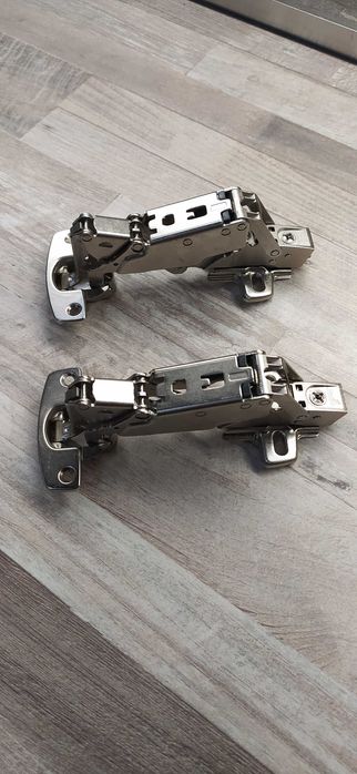 Меблева завіса ( петля) накладна, кут відкривання 155.