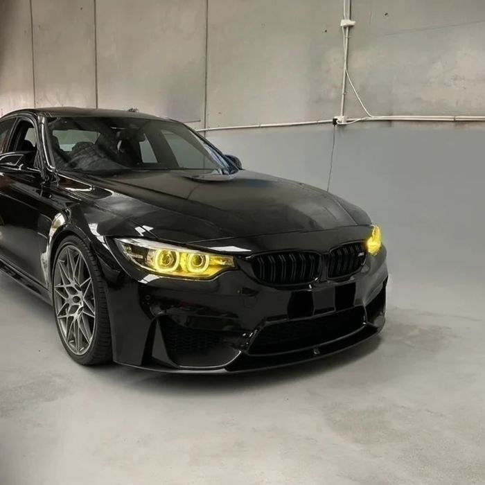 Модулі CS/CSL BMW F32/F33/F36/F80/F82/F83 LED фары No-Adaptive глазки ДХО желтые перед фонари линзы Yellow DRL Ф32 Ф33 Ф36 Ф80 Ф82 Ф83 М3 М4 m3 m4